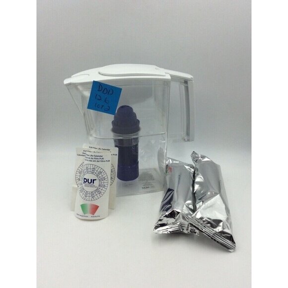 Pur Plus Water Filtration Pitcher Model CR-740 Replacement Filters 39-300 Lot 3 - Picture 1 of 12